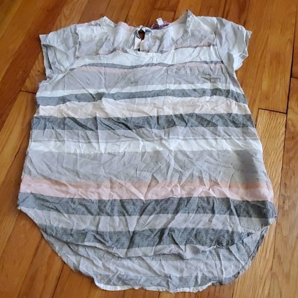 Rose & Rhyme Striped Blouse